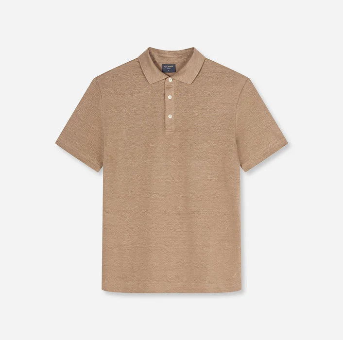 BEIGE ΛΙΝΗ ΜΠΛΟΥΖΑ POLO OLYMP (5430/12/22)