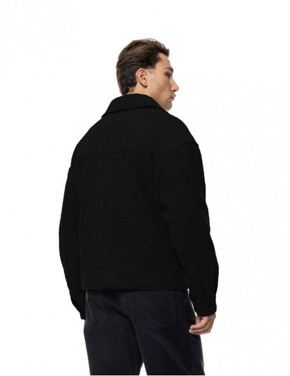 ΜΑΥΡΟ ΚΟΝΤΟ ΜΠΟΥΚΛΕ JACKET BISTON (56-201-001)