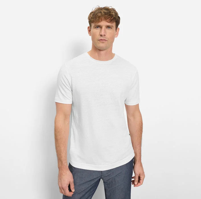 ΛΕΥΚΟ ΛΙΝΟ T-SHIRT OLYMP (5621/12/00)