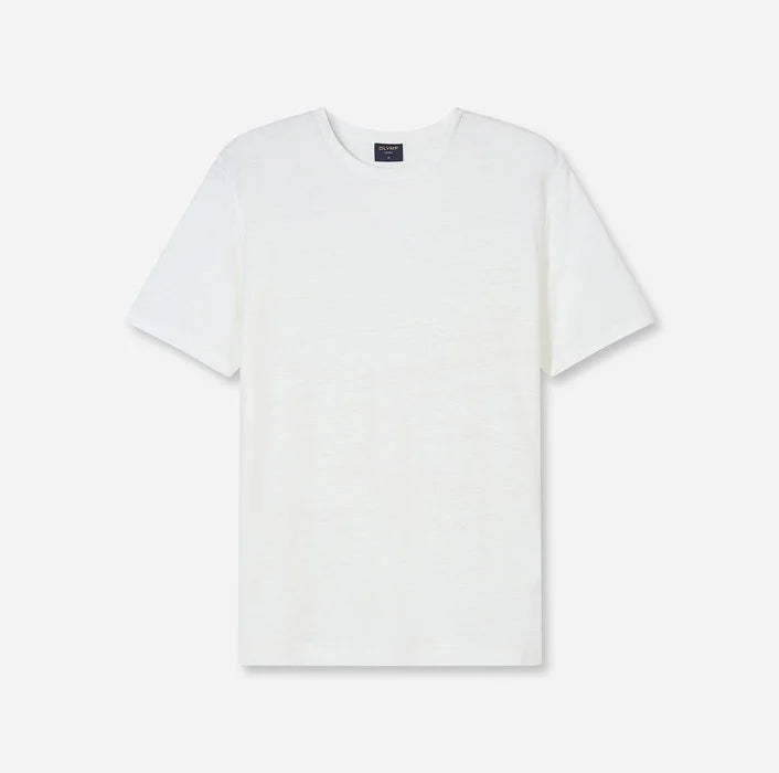 ΛΕΥΚΟ ΛΙΝΟ T-SHIRT OLYMP (5621/12/00)