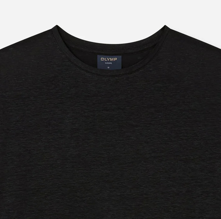 ΜΑΥΡΟ ΛΙΝΟ T-SHIRT OLYMP (5621/12/68)