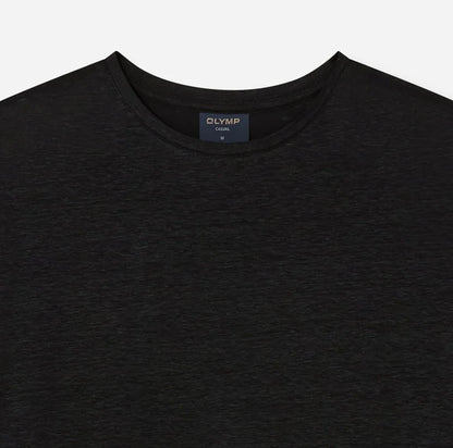 ΜΑΥΡΟ ΛΙΝΟ T-SHIRT OLYMP (5621/12/68)