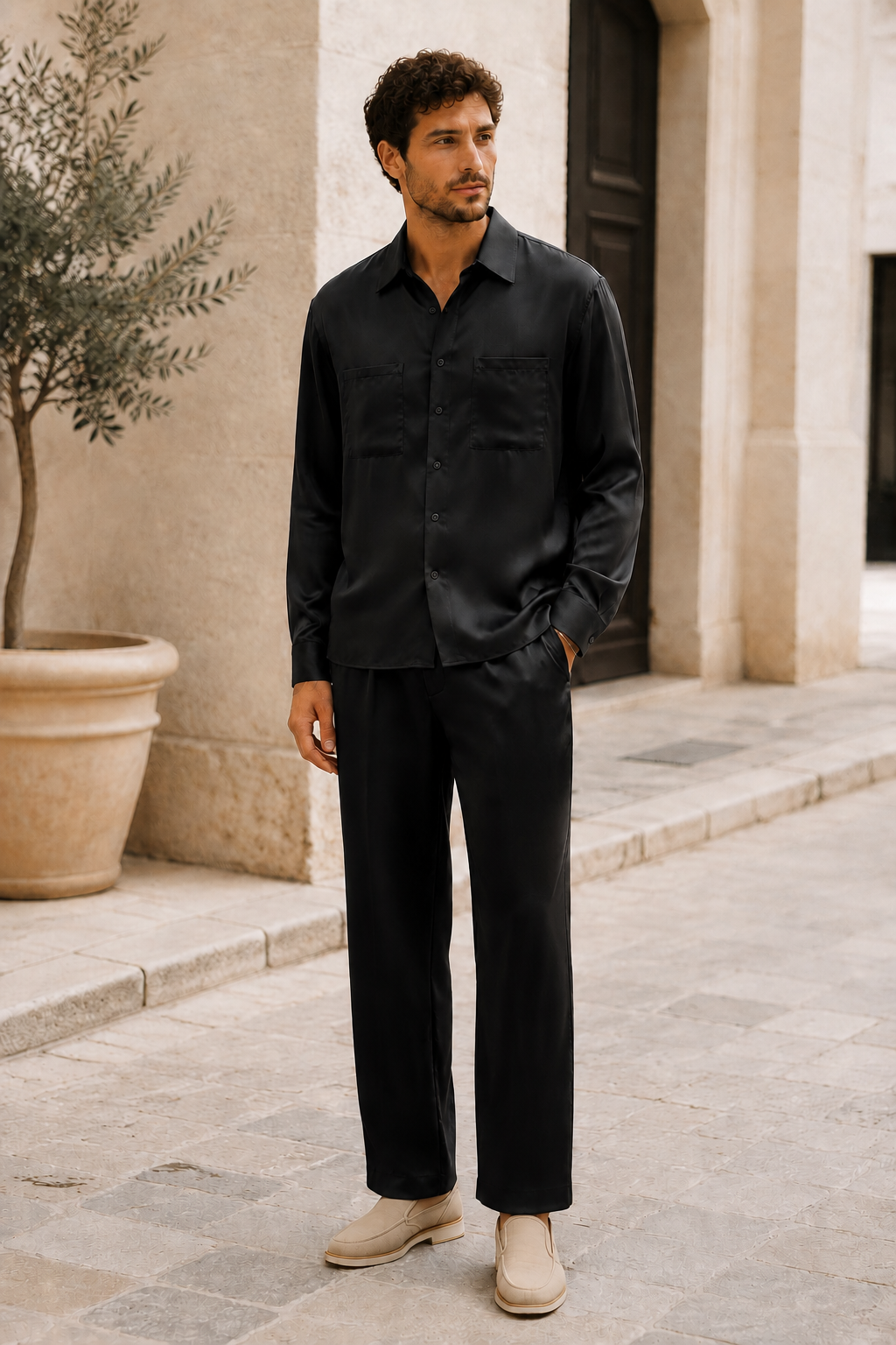 ΜΑΥΡΟ OVERSHIRT RESTART (2626)