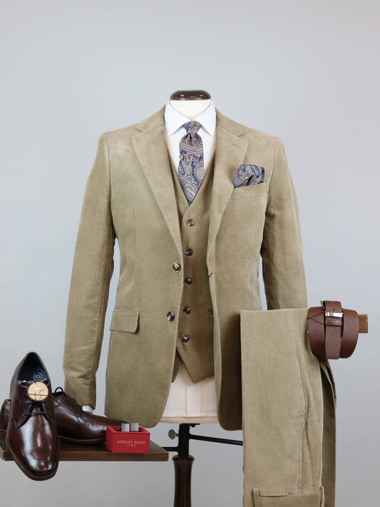ΠΡΟΣΦΟΡΑ 3-PIECE BEIGE ΚΟΤΛΕ ΚΟΣΤΟΥΜΙ (CORD 16W/BEIGE)