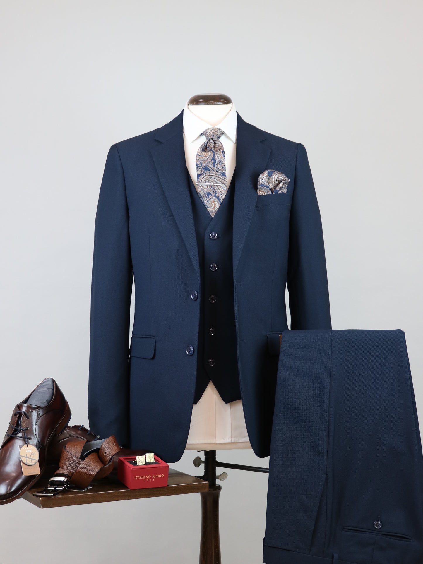 3-PIECE NAVY ΚΟΣΤΟΥΜΙ JOHN SMITH (SS90745/17 NAVY)