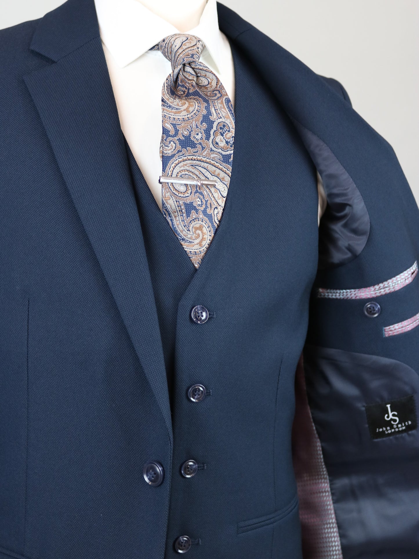 3-PIECE NAVY ΚΟΣΤΟΥΜΙ JOHN SMITH (SS90745/17 NAVY)