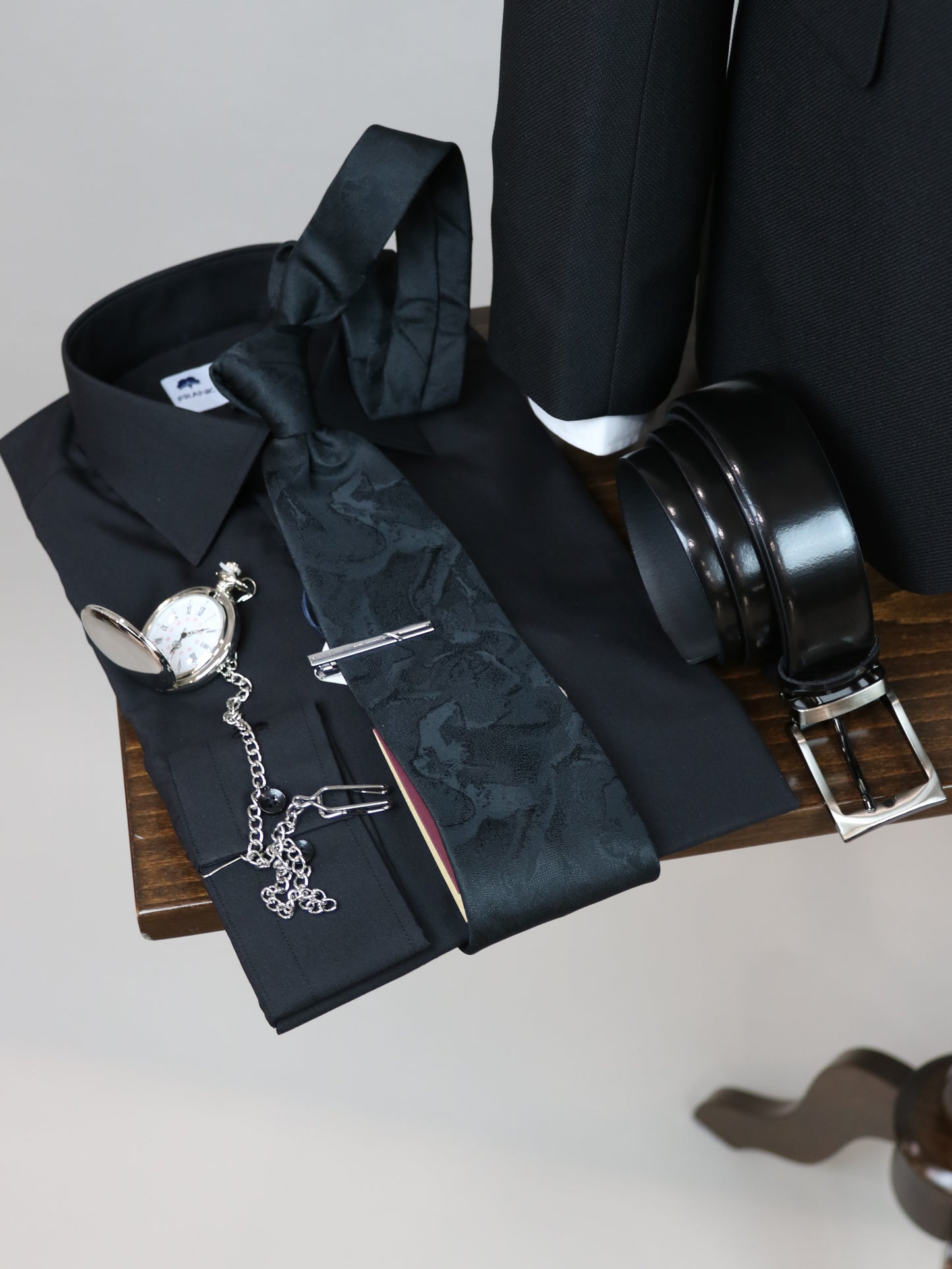 3-PIECE ΜΑΥΡΟ ΚΟΣΤΟΥΜΙ JOHN SMITH (SS90745/15 BLACK)