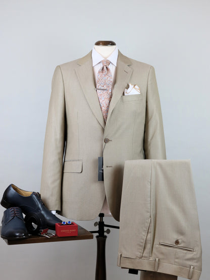 ΠΡΟΣΦΟΡΑ 3-PIECE BEIGE ΚΟΣΤΟΥΜΙ JOHN SMITH SLIM FIT (30073/28 beige)