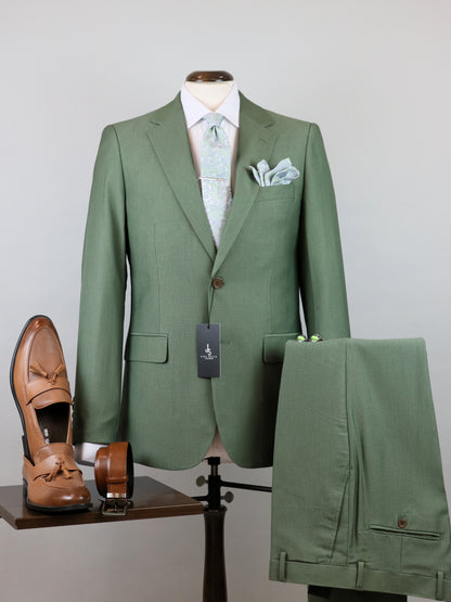 ΠΡΟΣΦΟΡΑ ΚΟΣΤΟΥΜΙ JOHN SMITH ΣΕ ΑΠΟΧΡΩΣΗ ΜΕΝΤΑ SLIM FIT (30073/62 green)