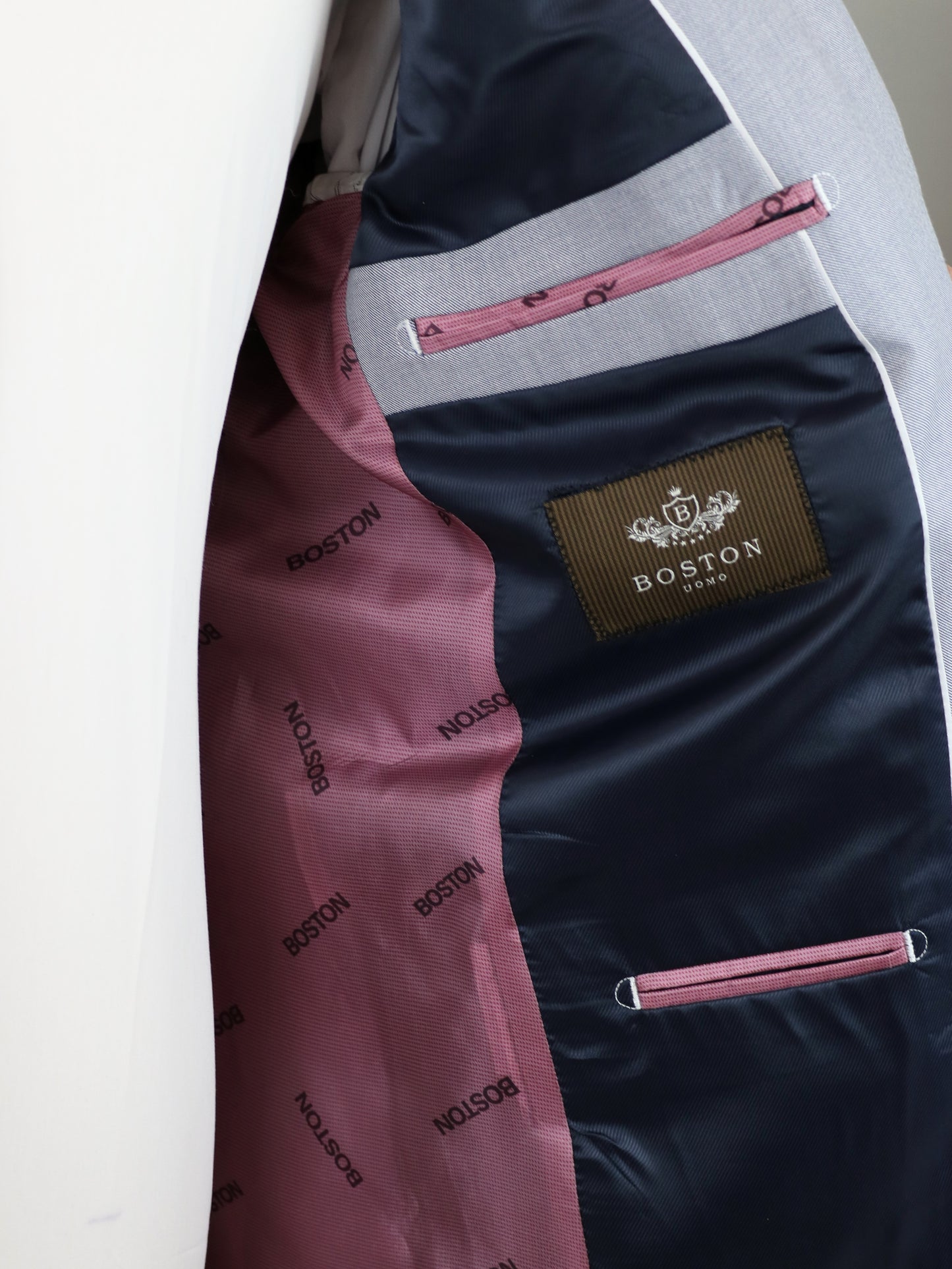 ΓΚΡΙ ΚΟΣΤΟΥΜΙ BOSTON REGULAR FIT (5907/7)
