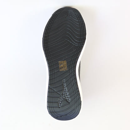 ΜΑΥΡΟ ΔΕΡΜΑΤΙΝΟ SNEAKER GREEN STEP (RS20222-3B)