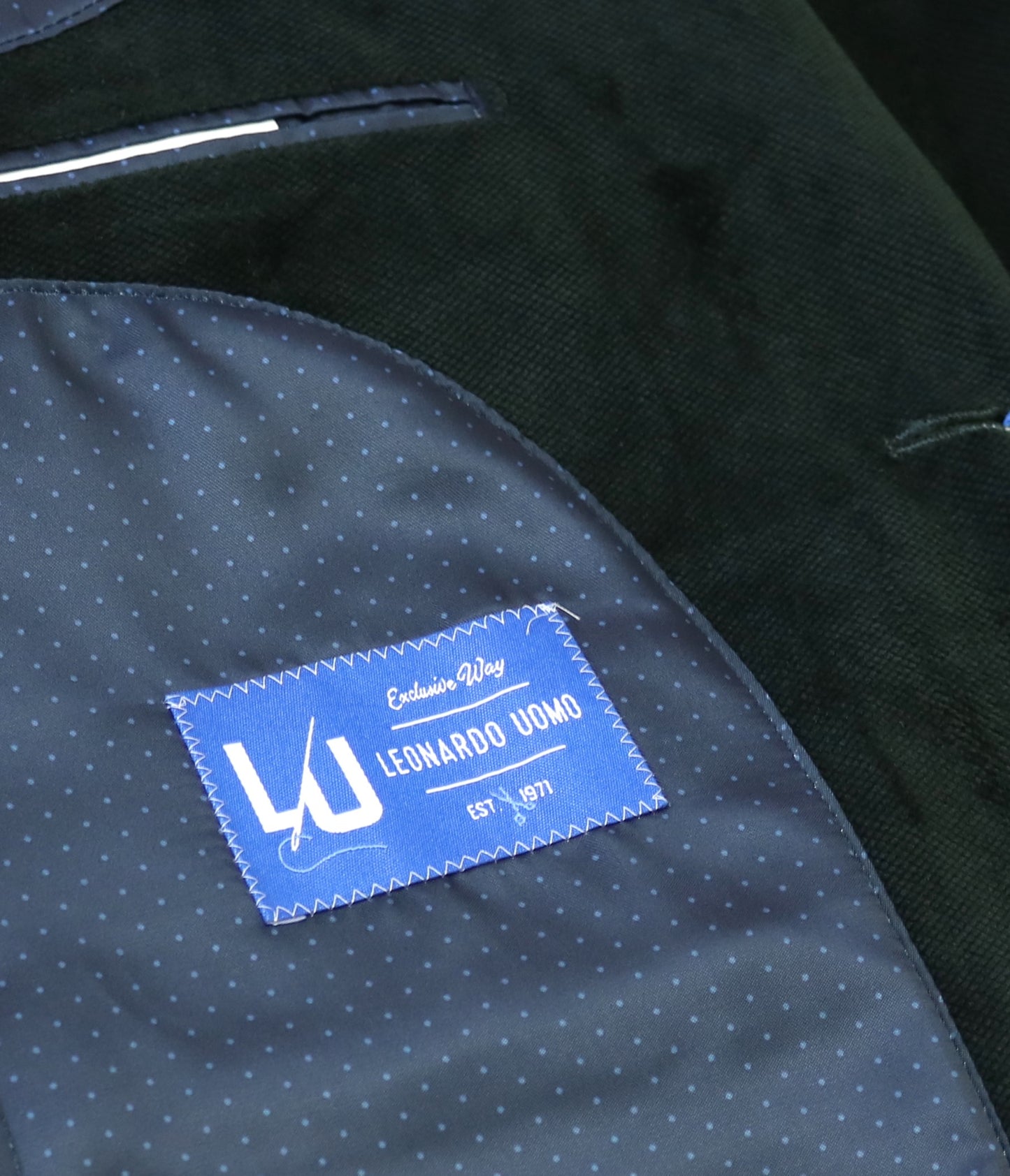 ΠΡΑΣΙΝΟ ΒΕΛΟΥΔΙΝΟ ΣΑΚΑΚΙ LEONARDO ΣΕ ΚΑΝΟΝΙΚΗ ΓΡΑΜΜΗ (090190460/31)