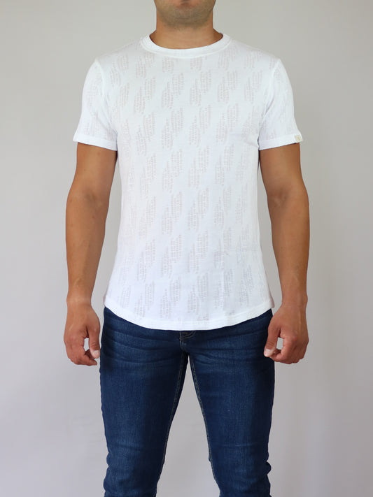 ΛΕΥΚΟ T-SHIRT REBEL (8009)