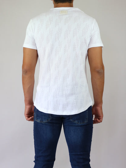 ΛΕΥΚΟ T-SHIRT REBEL (8009)