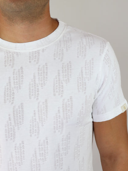 ΛΕΥΚΟ T-SHIRT REBEL (8009)