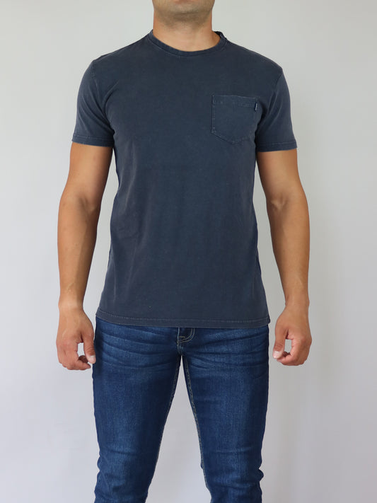 ΜΠΛΕ ΡΑΦ T-SHIRT MARCUS (200521/7105 night navy)