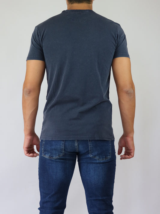 ΜΠΛΕ ΡΑΦ T-SHIRT MARCUS (200521/7105 night navy)