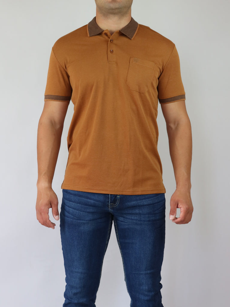 ΕΚΑΙ POLO PRE END (100444/6023 nut brown)