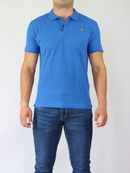 ROYAL BLUE POLO ARMATA (066/165)