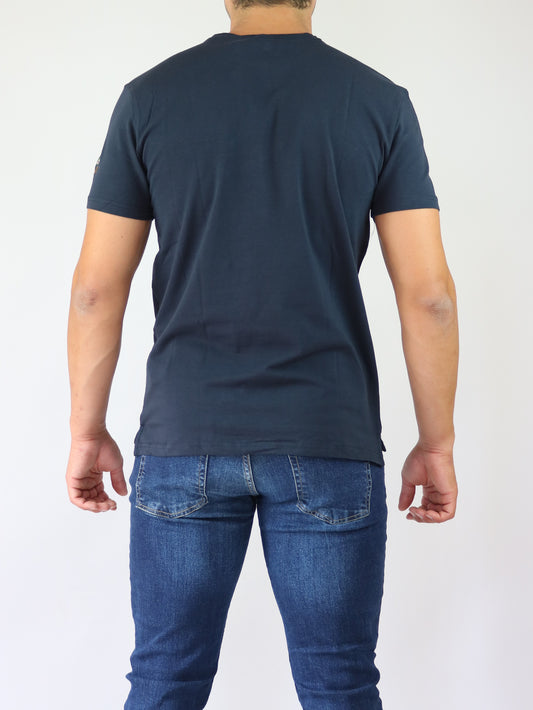 ΜΠΛΕ ΣΚΟΥΡΟ T-SHIRT ARMATA (117/730)