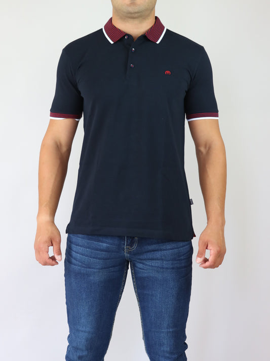 ΜΠΛΕ ΣΚΟΥΡΟ POLO MAKIS TSELIOS (BΝ314.1)