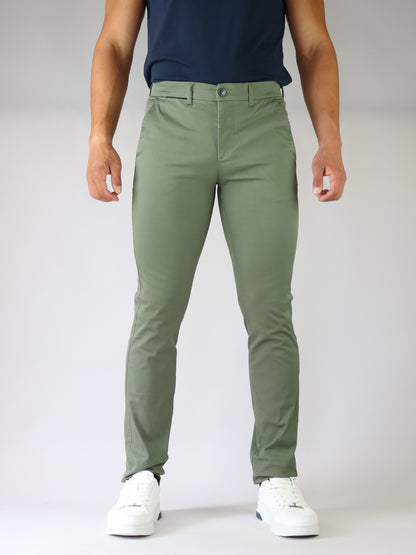 OLIVE CHINOS ΠΑΝΤΕΛΟΝΙ TRIAL (24 Logan)