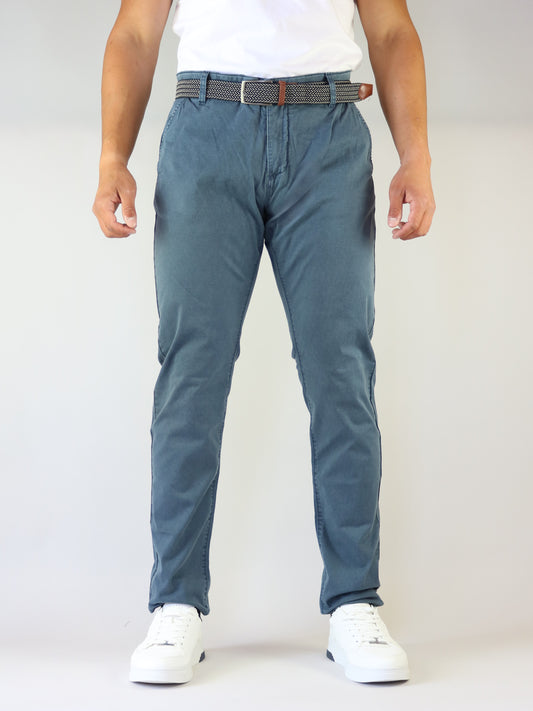 ΜΠΛΕ ΡΑΦ CHINOS ΠΑΝΤΕΛΟΝΙ INDICODE ΜΕ ΖΩΝΗ( 60-296/400)