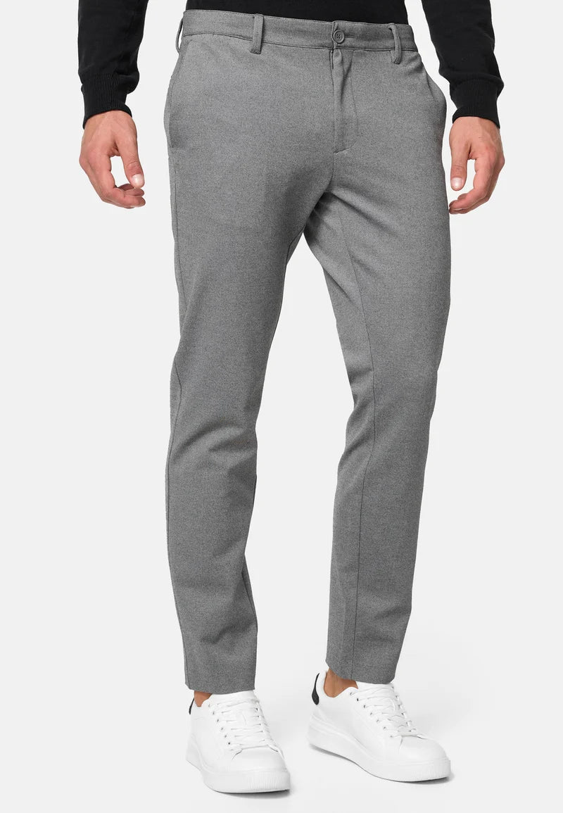 ΓΚΡΙ ΠΑΝΤΕΛΟΝΙ INDICODE ΣΕ SLIM FIT (914 grey mix)