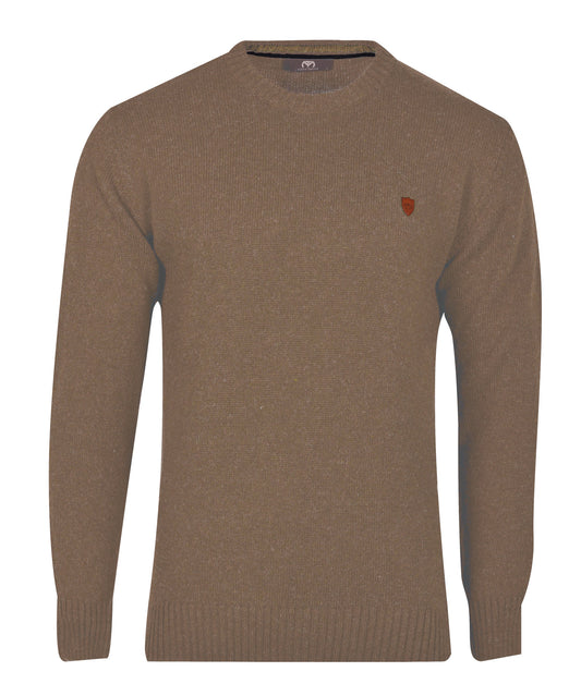 ΠΡΟΣΦΟΡΑ BEIGE ΠΛΕΚΤΗ ΜΠΛΟΥΖΑ MAKIS TSELIOS (L5173.9)