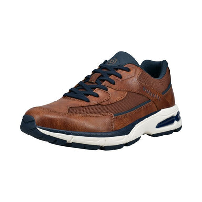 CAMEL ΔΕΡΜΑΤΙΝΟ SNEAKER BUGATTI (321-AOX03-5069-6363/cognac)