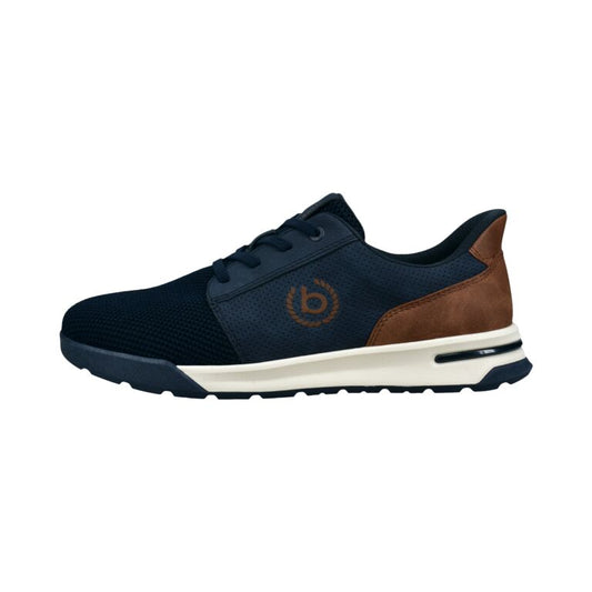 NAVY SNEAKER BUGATTI (321-AWP02-6950-4163/dark blue-cognac)