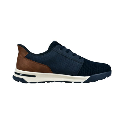 NAVY SNEAKER BUGATTI (321-AWP02-6950-4163/dark blue-cognac)
