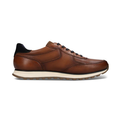 CAMEL ΔΕΡΜΑΤΙΝΟ SNEAKER BUGATTI (335-A021P-4000-6300/cognac)