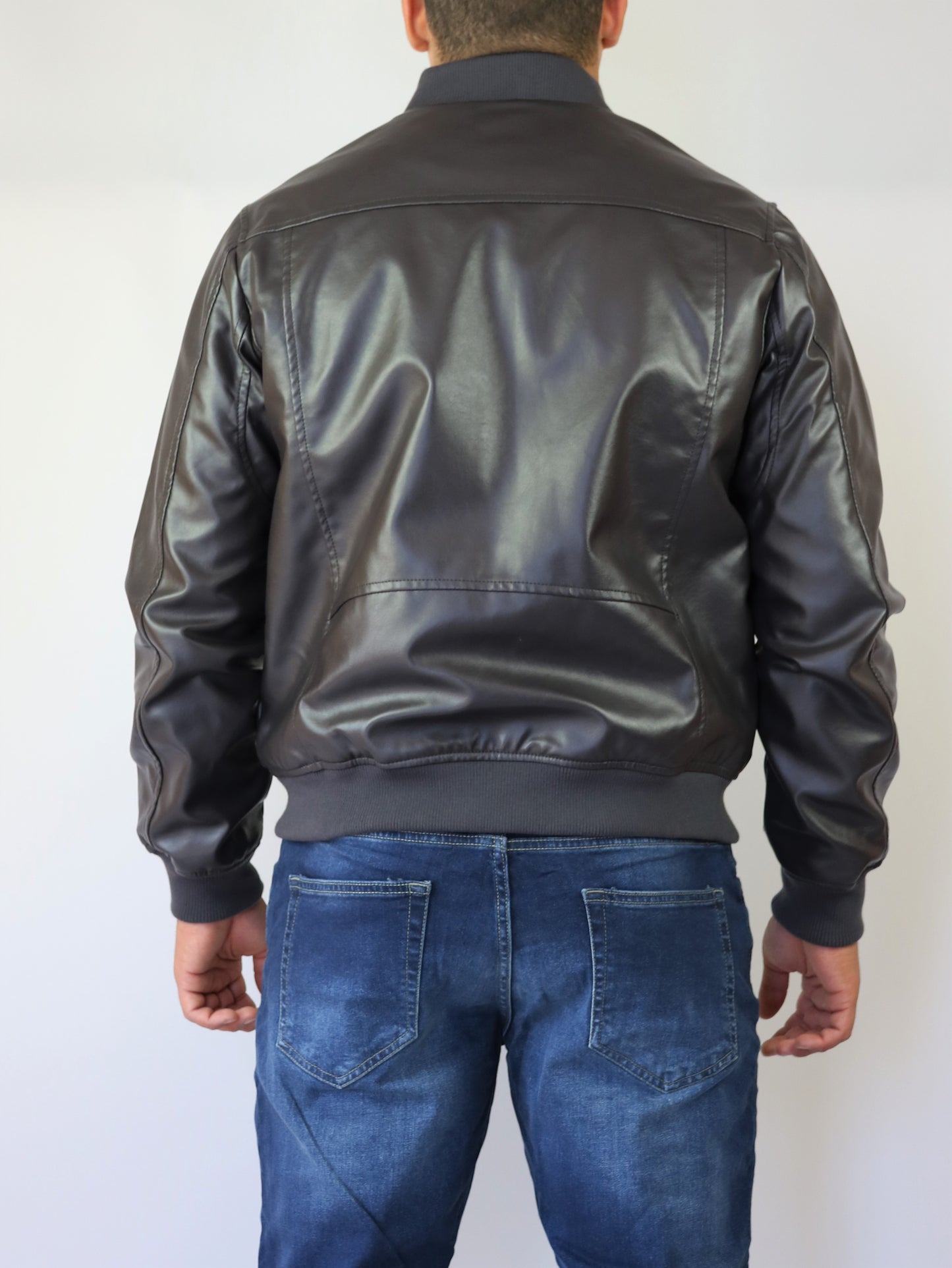 JACKET BOMBER BROWN NEW YORK (920513)