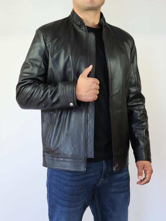 JACKET ΔΕΡΜΑΤΙΝΟ PRE END (100060) TEVIN