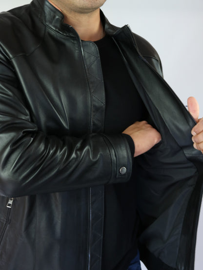 JACKET ΔΕΡΜΑΤΙΝΟ PRE END (100060) TEVIN